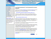 Tablet Screenshot of freewordexcelpassword.com